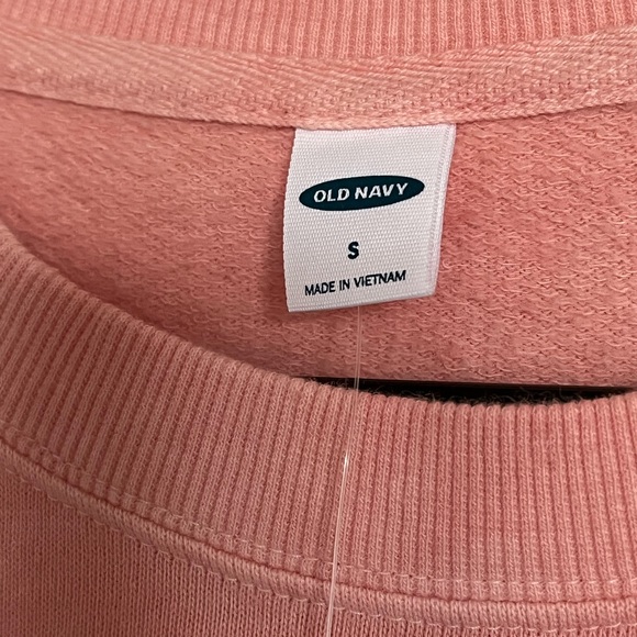 NWT Old Navy Long-Sleeve Garment-Dyed French-Terry Tunic Sweatshirt - Picture 5 of 7